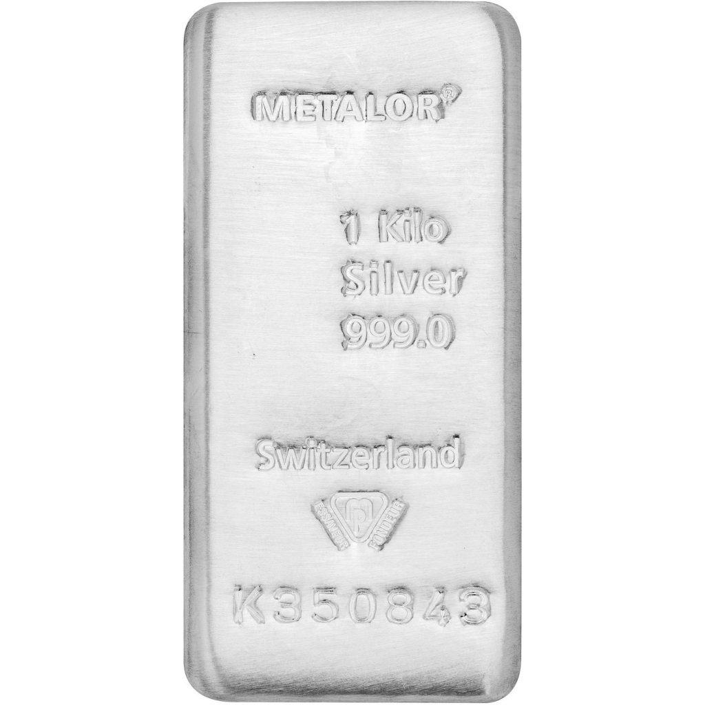 Silver Bullion Bars RPS Bullion